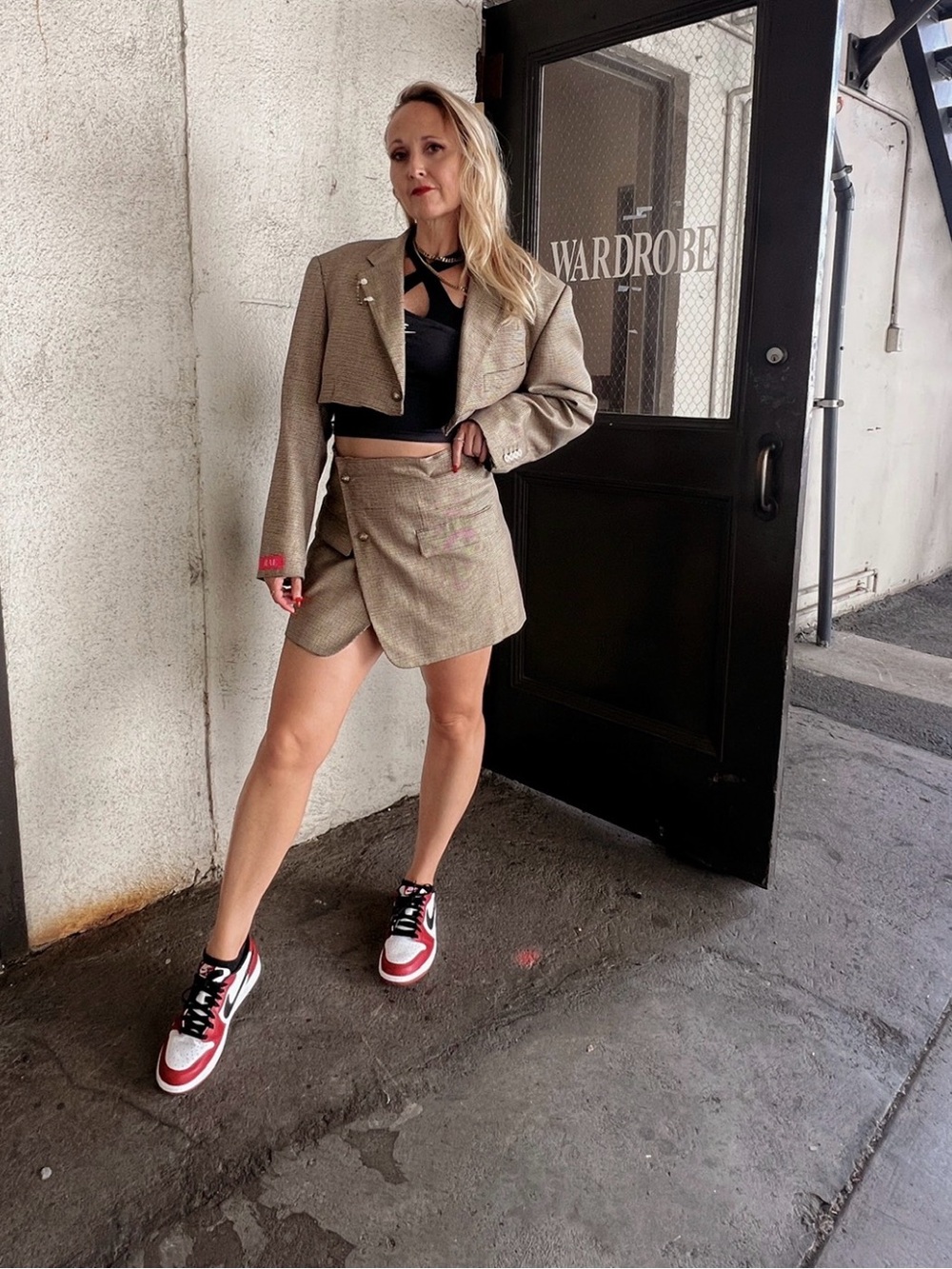 Upcycled Rae & Coco skirt suit sets